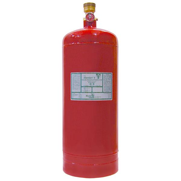 ATDII-35BC Cylinder with Valve, BC Agent, 35 lb