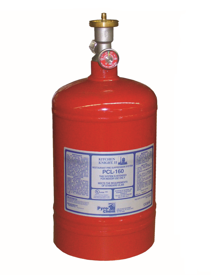 PCL-160 Agent Cylinder Assembly, 1.6 Gal.