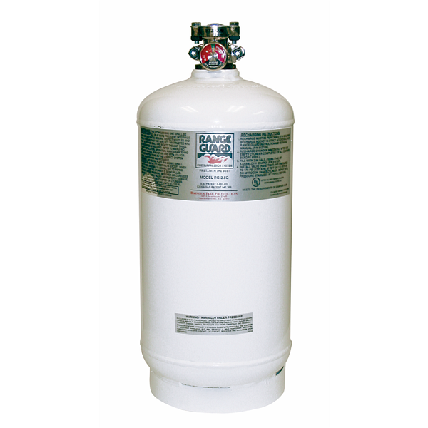 Range Guard 2.5 Gallon Cylinder/Valve Assembly