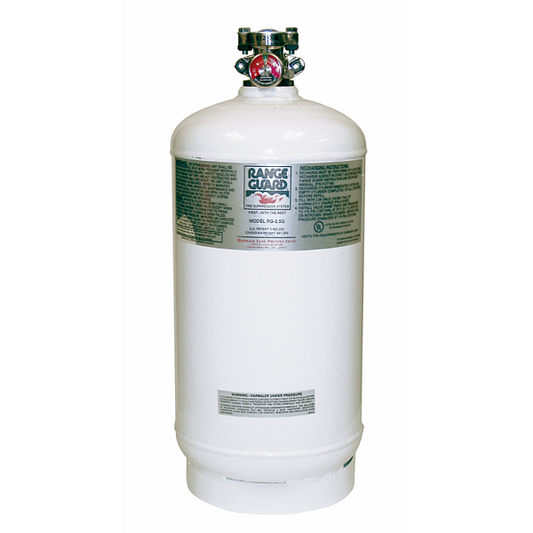 Range Guard 2.5 Gallon Cylinder/Valve Assembly