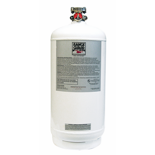Range Guard 4 Gallon Medium Cylinder/Valve Assembly