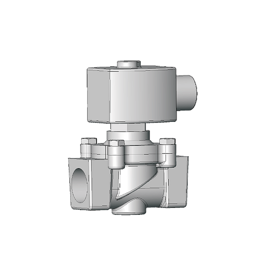 Badger Electric Gas Valve, 2 1/2", Range Guard or Industry Guard