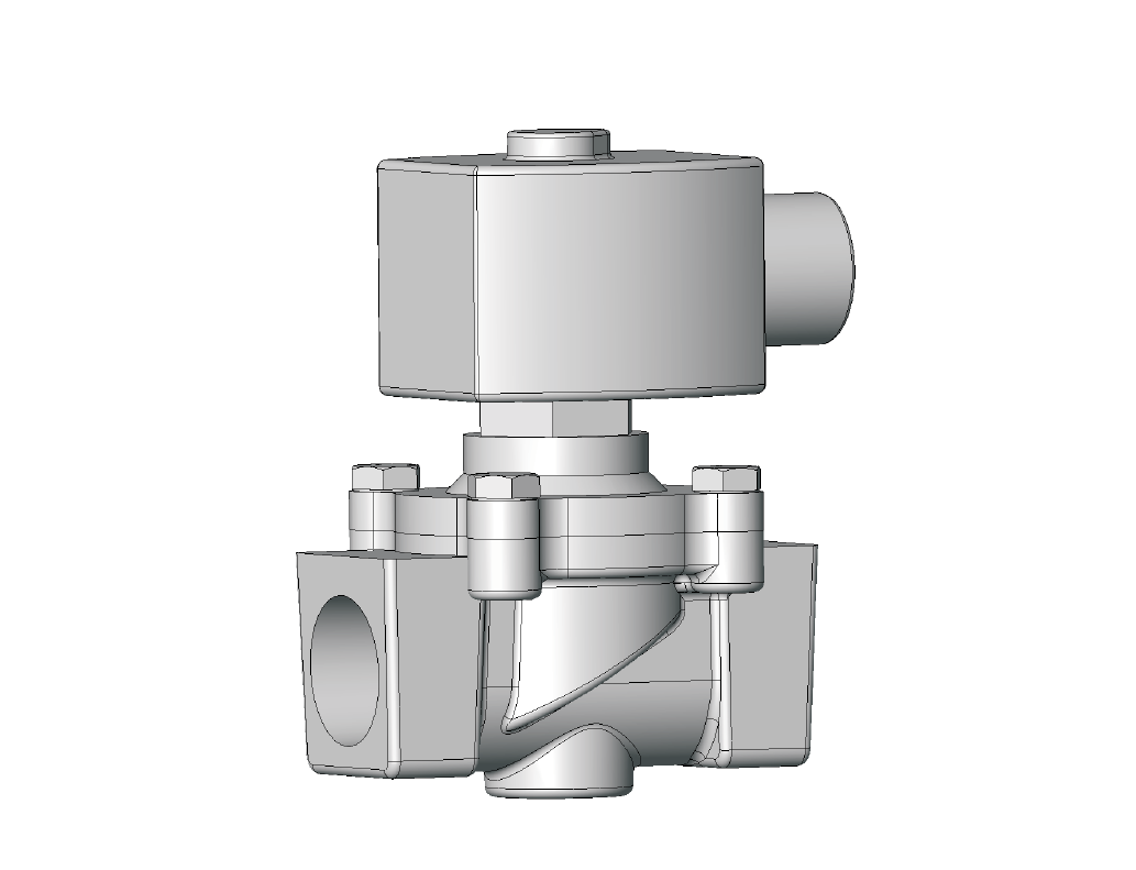 Electric Gas Valve, 3"