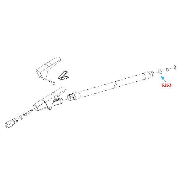 Ansul Red Line Extinguisher Hose O-Ring, models 5 &amp; 10-E/G