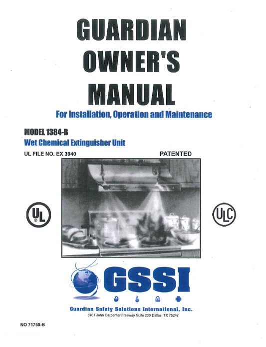 Guardian 1384-B Manual (PDF)