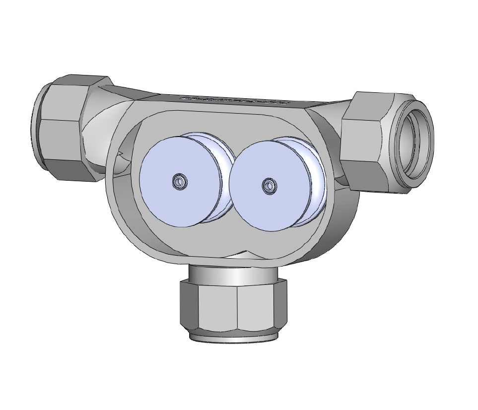 Badger Double Tee Pulley (UCH Only)