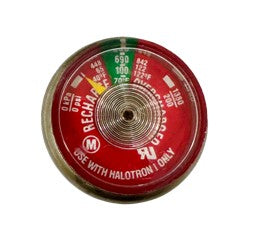 Buckeye Gauge, 100 psi, Halotron I