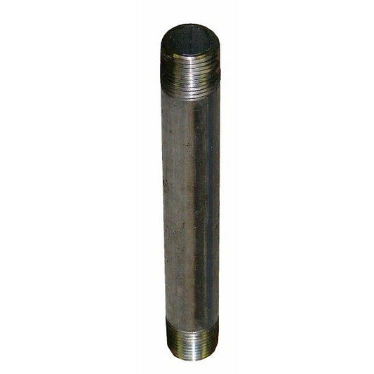 1/2" x 5" Pipe Nipple, Black