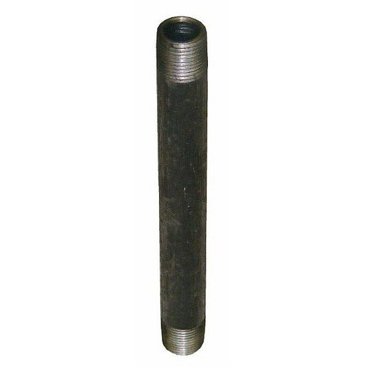 1/2" x 6" Pipe Nipple, Black
