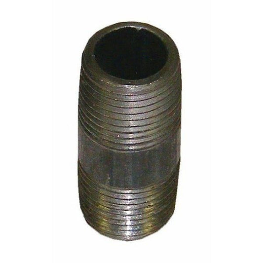 1/2" x 1 1/2" Pipe Nipple, Black