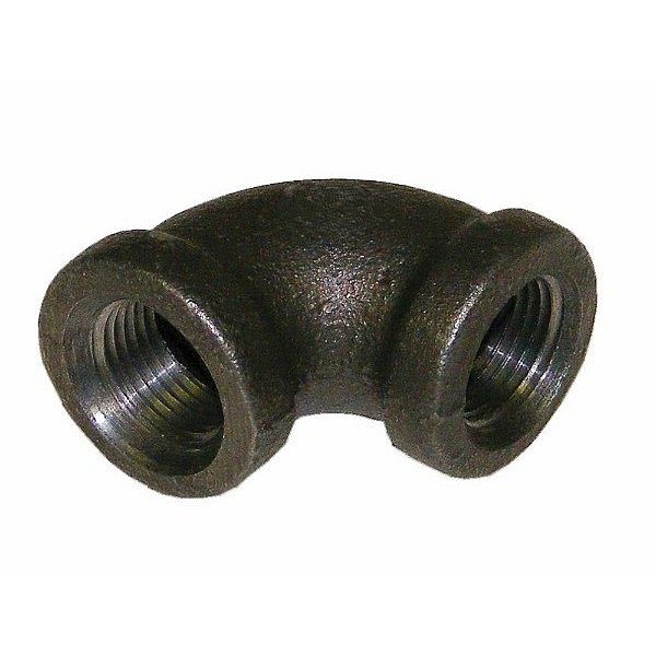 1/2" 90 Degree Elbow, Black