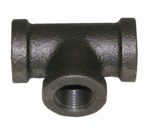1/2" Tee, Black