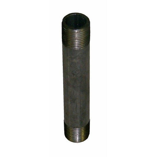 3/8" x 4" Pipe Nipple, Black