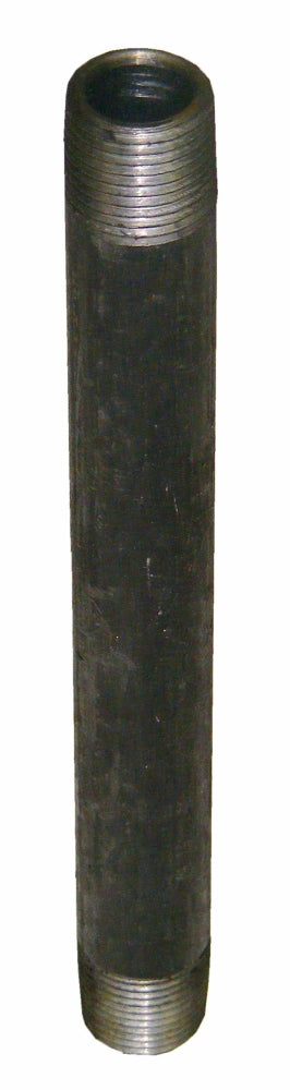 3/8" x 6" Nipple, Black