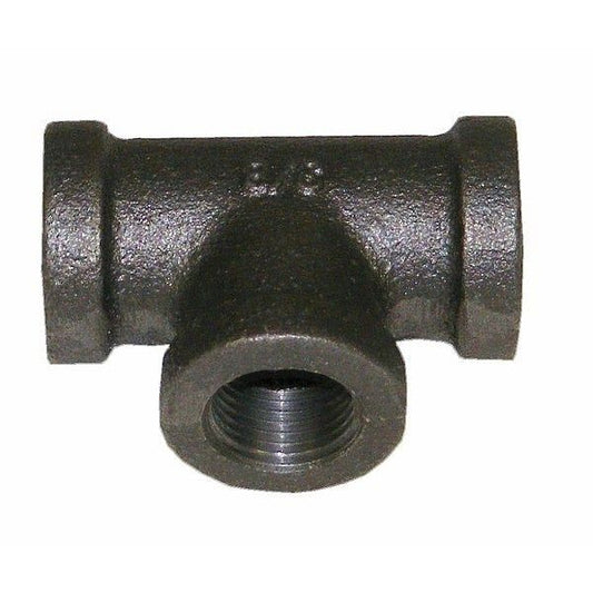 3/8" Tee, Black