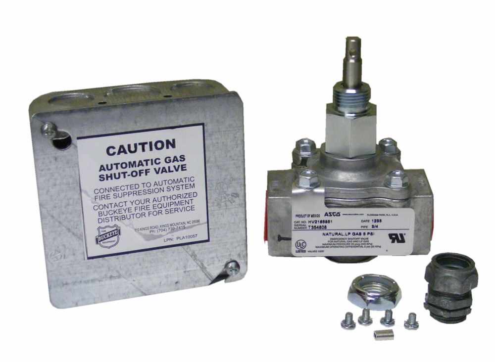 Mechanical Gas Valve, 1"