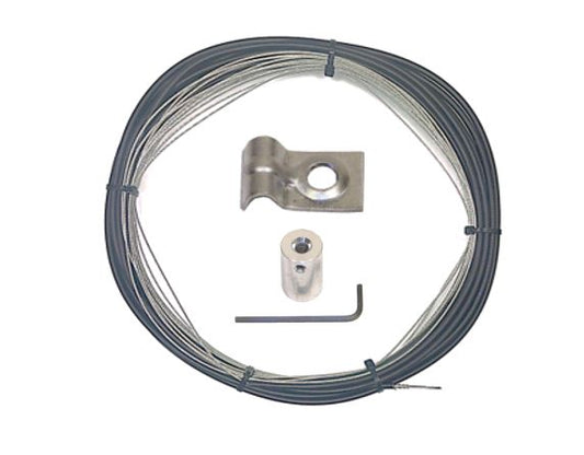 Buckeye Shielded Stainless Steel Cable, 100 ft