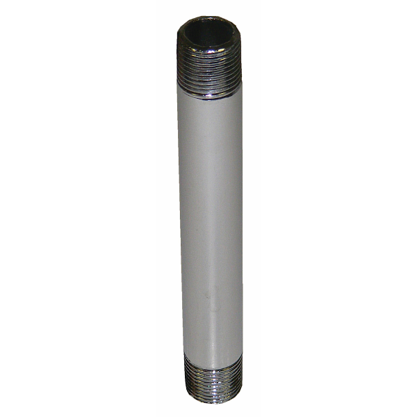 3/8" x 5" Pipe Nipple, Chrome