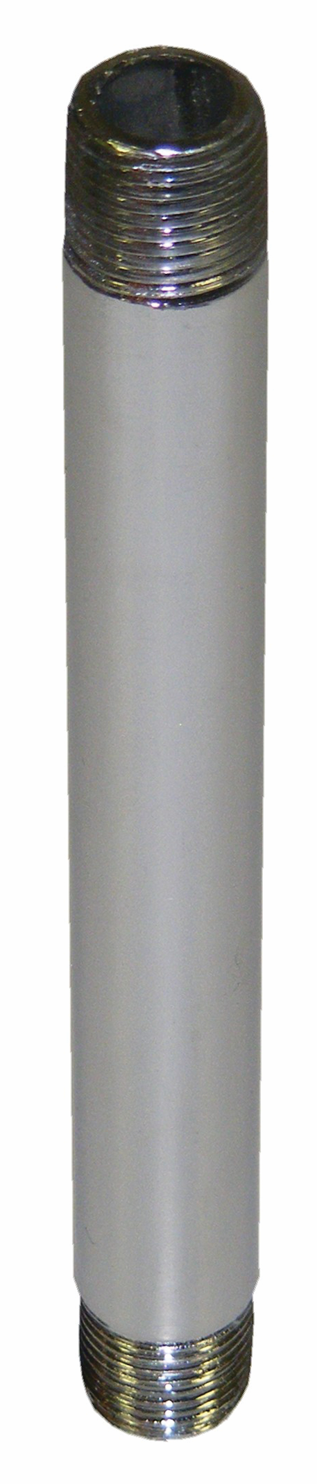 3/8" x 10" Nipple, Chrome