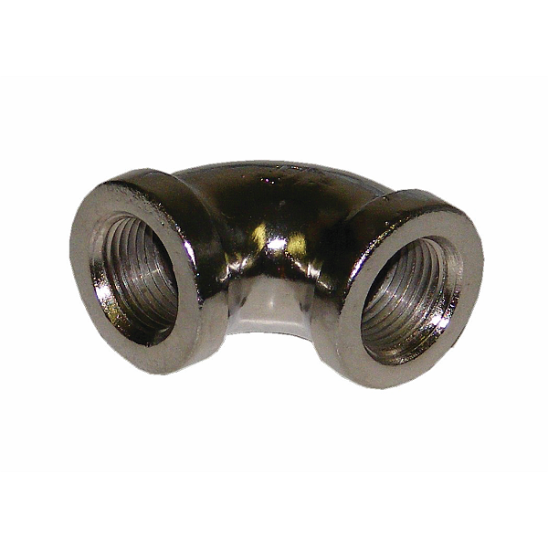 3/8" 90 Degree Elbow, Chrome