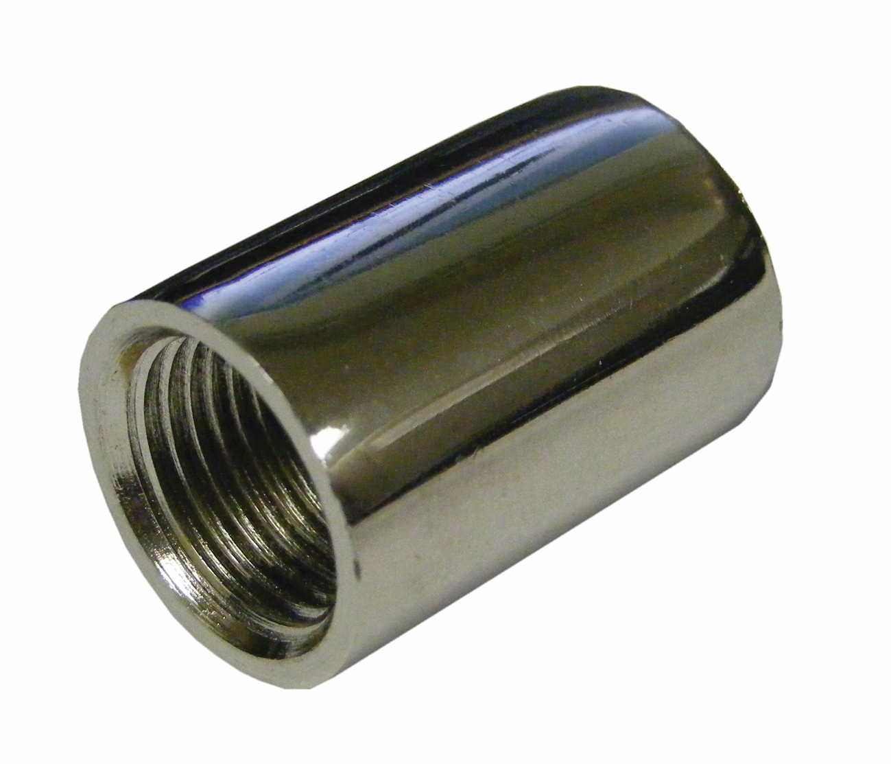 3/8" Coupling, Chrome