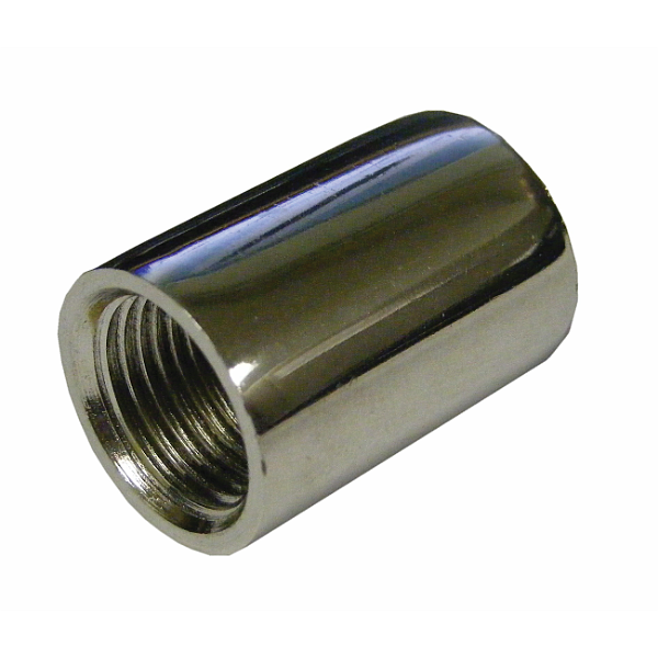 3/8" Coupling, Chrome