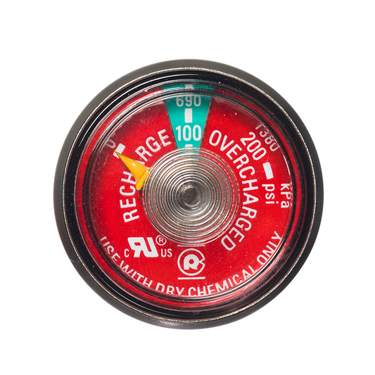 Universal Dry Chemical Gauge, 100 psi
