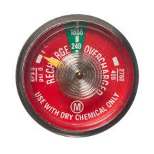 Universal Dry Chemical Gauge, 240 psi