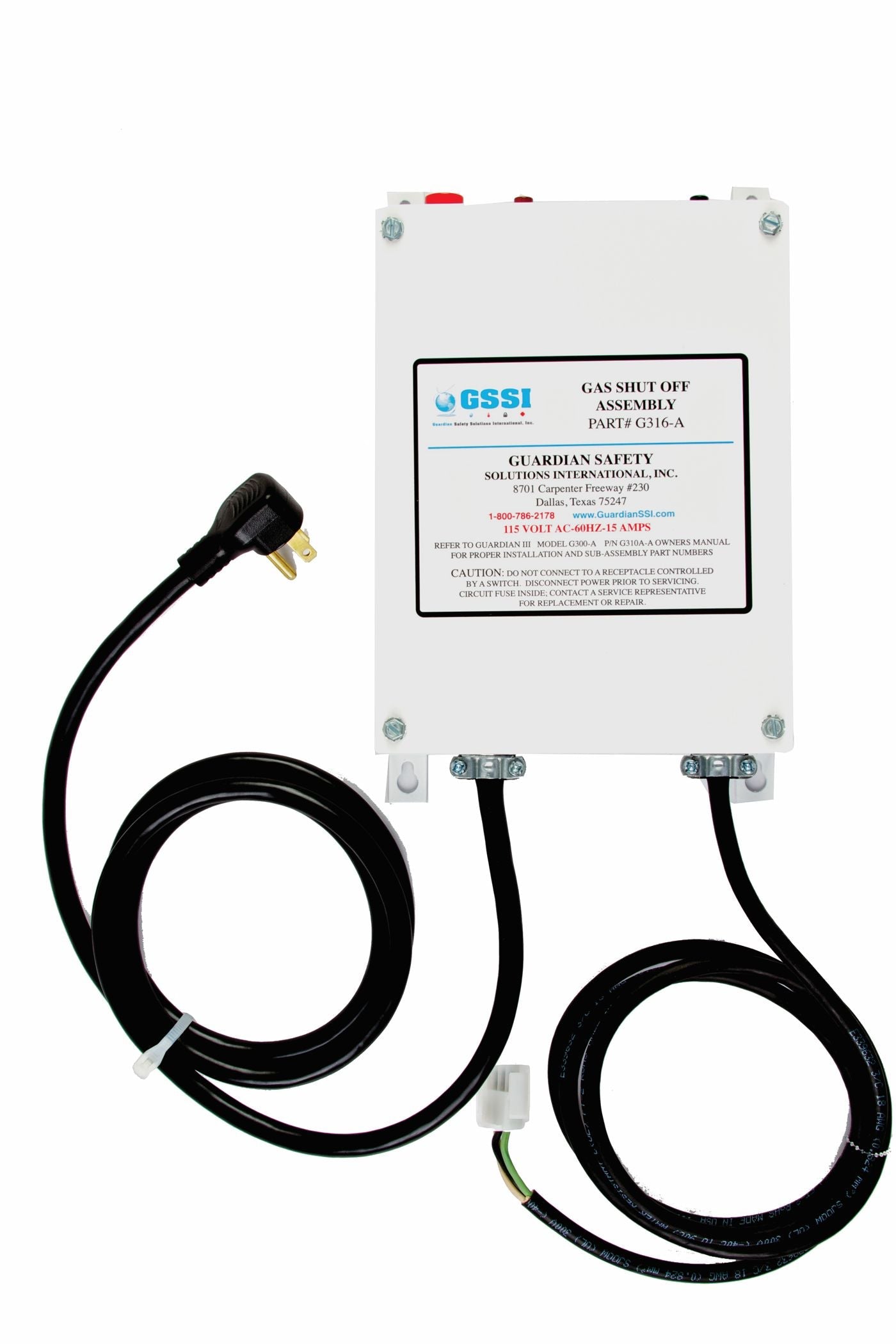 Guardian G300B Gas Control Box