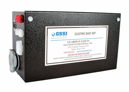 Guardian Electric Shutoff Assembly, Hardwired, for G300B