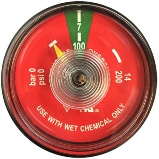 Universal Wet Chemical Gauge, 100 psi
