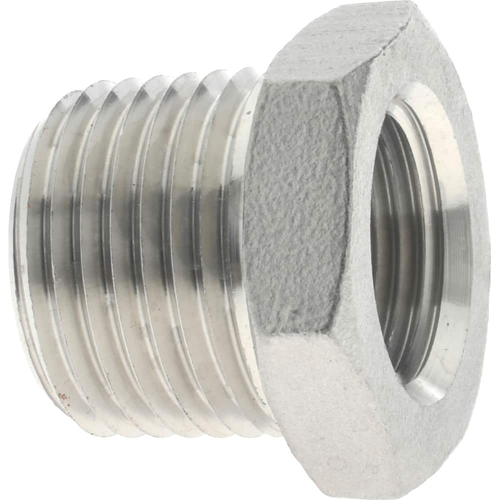 1/2" x 3/8" Bushing, Stainless Steel