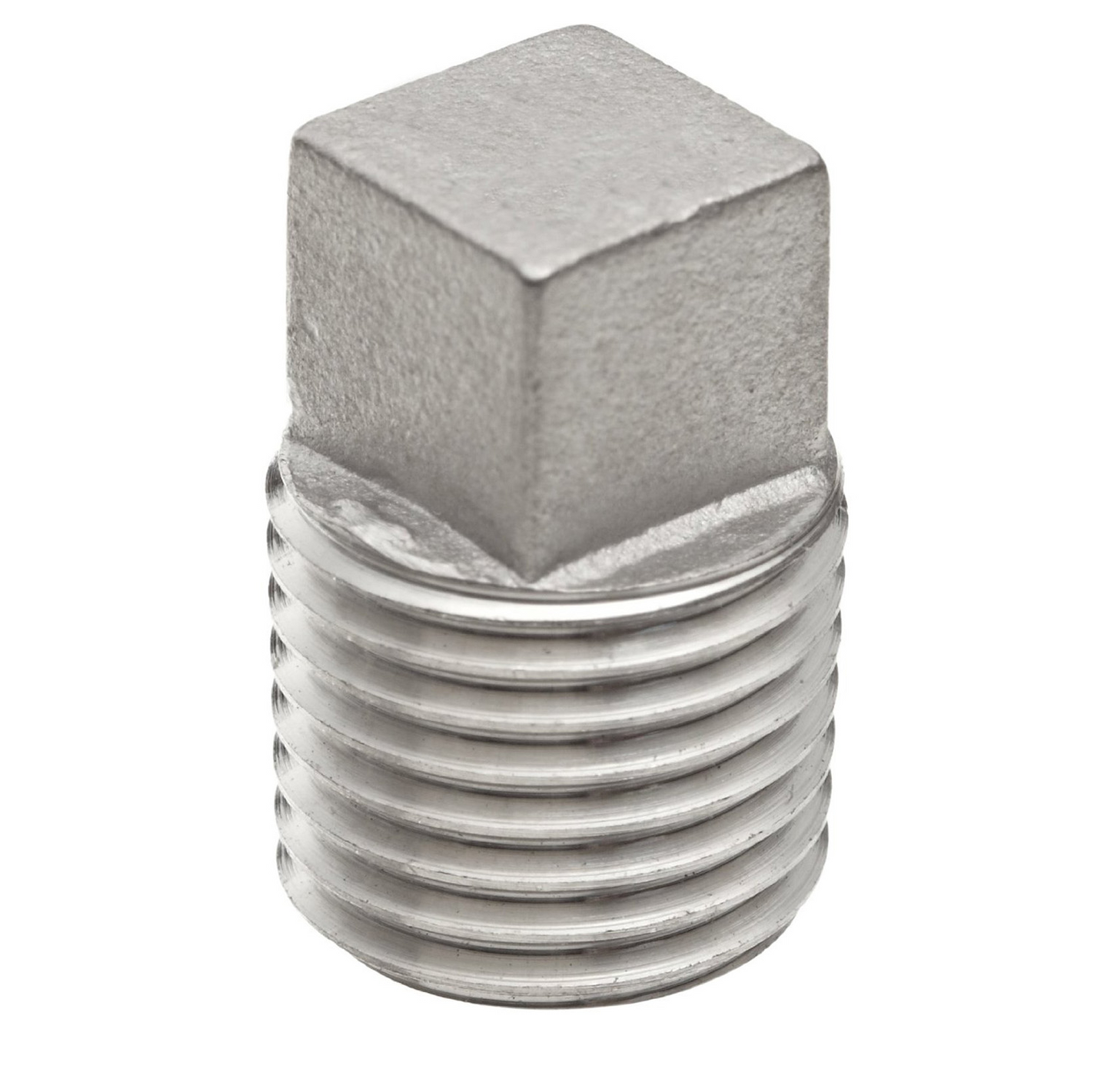 3/8" Plug, Stainless Steel