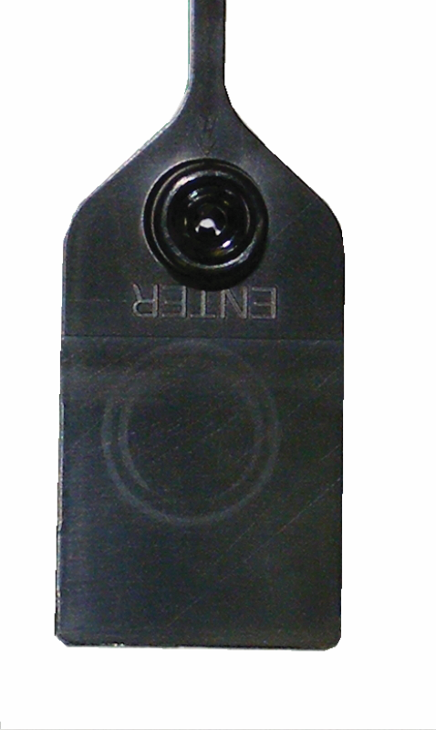 Tamper Seal, Plain, Black (1000/PK)